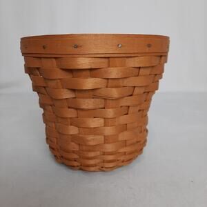 Longaberger Vintage Bouquet Basket with Plastic Protector
